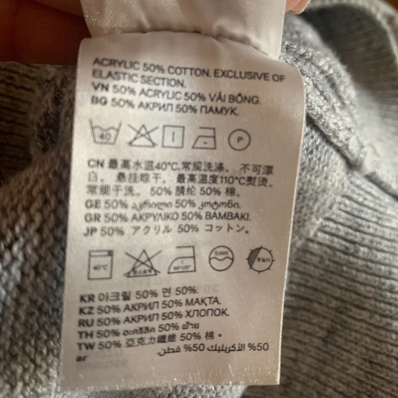 📎Basic women’s gray cable knit sweater - Picture 6 of 6